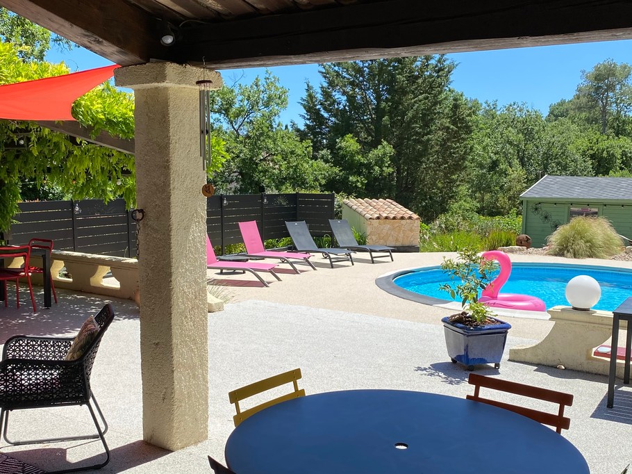 La terrasse  couverte