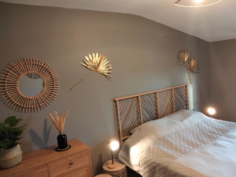 Gîte de Briante - Chambre Tropicale au 2ème étage