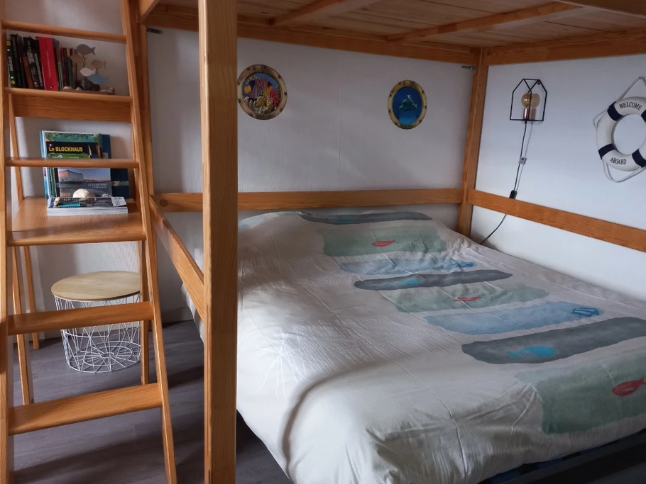 canapé Bz en position lit