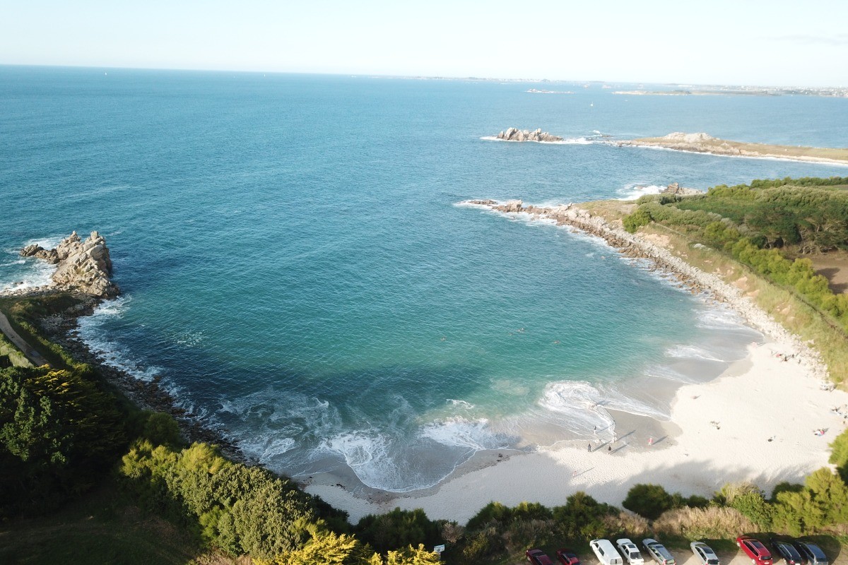 plage à seulement 200 m de la location