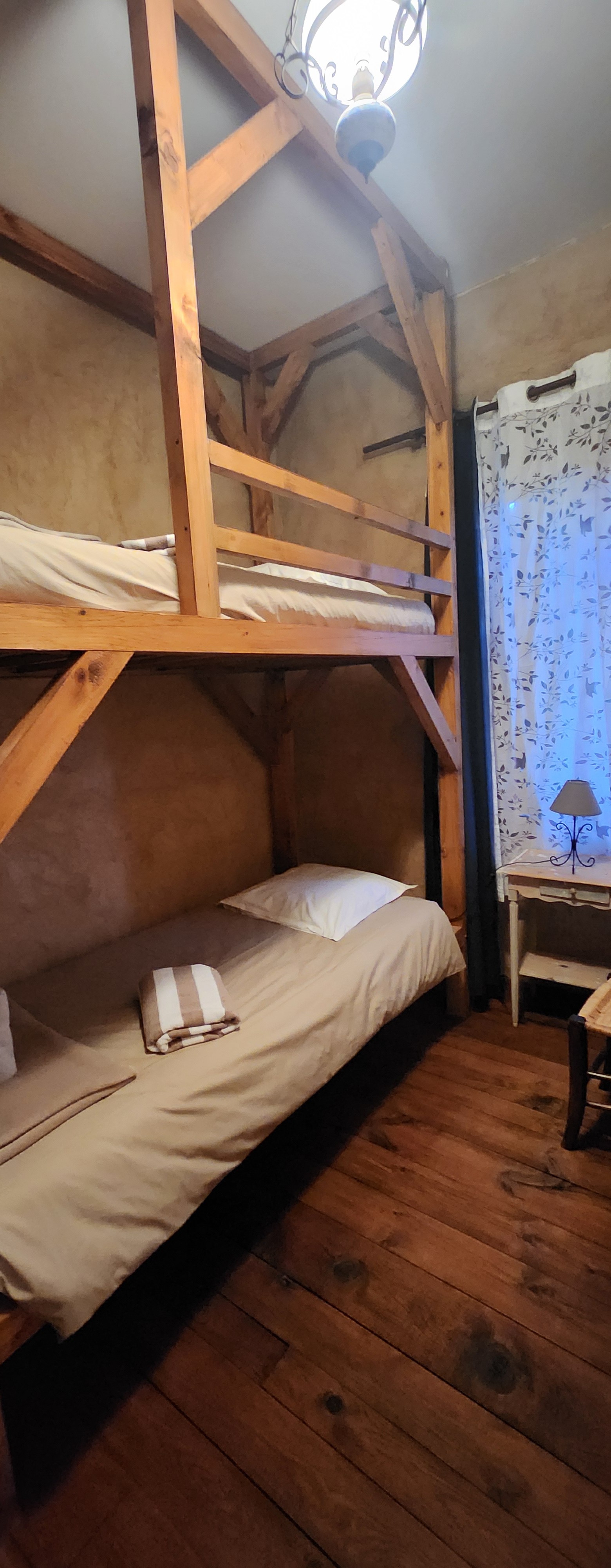 Chambre familiale Khonsou, 2 lits superposés + 1 lit 160 ou 2 lits 80
