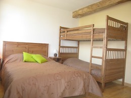 Gîte de grande capacité avec piscine à la campagne - Chambre