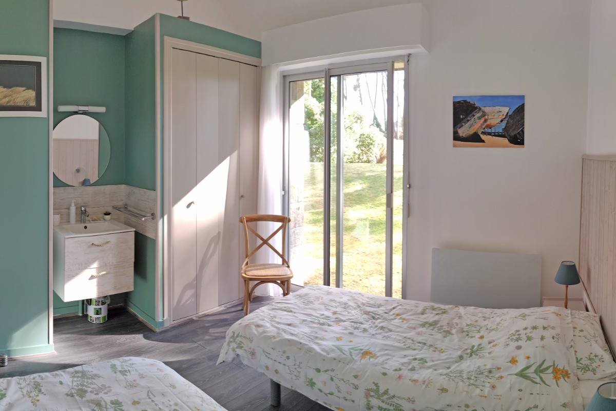 Chambre Chouette 2 lits 90*200 assemblables 10,5 m² (panoramique)