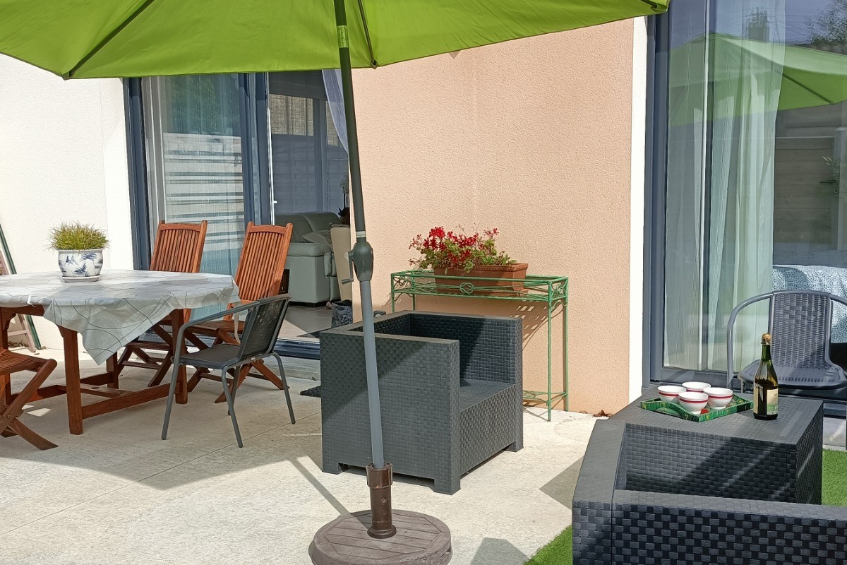 Terrasse exposée sud