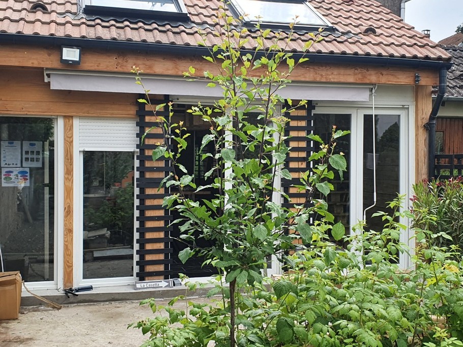 La Casetta, vue de l'entrée