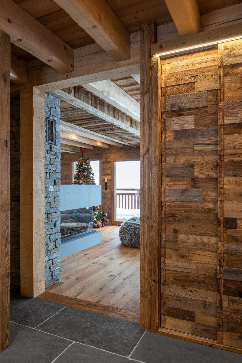 Couloir - Chalet du Paradis Blanc, à La Bresse avec sauna & spa privé jusqu'à 10 couchages
