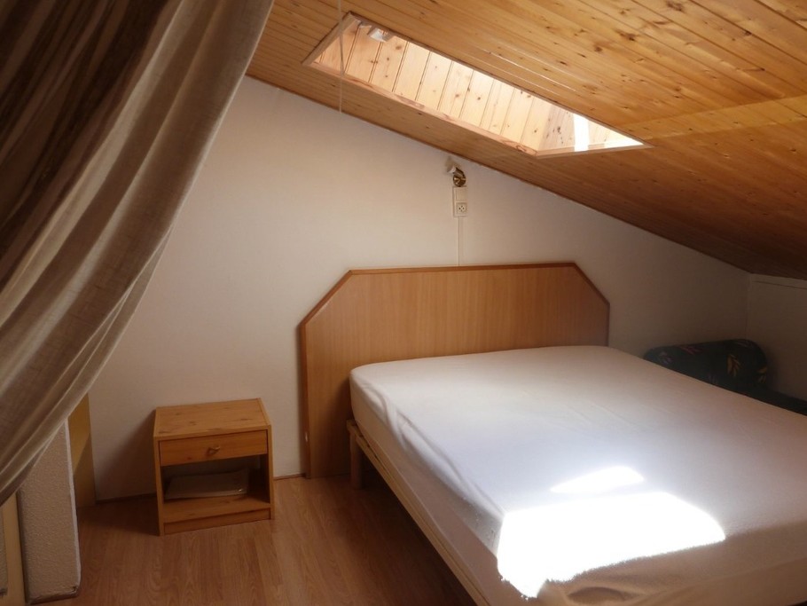 Lit 130cm dans mezzanine