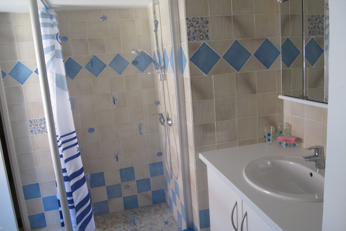 Douche à l'italienne