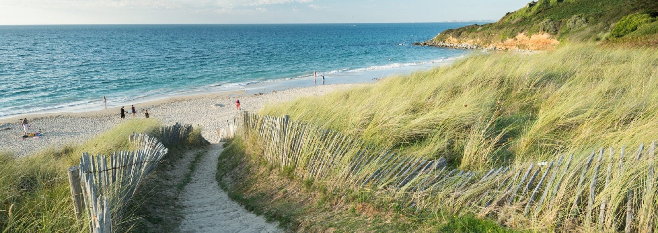 Plage sables Blancs Locquirec