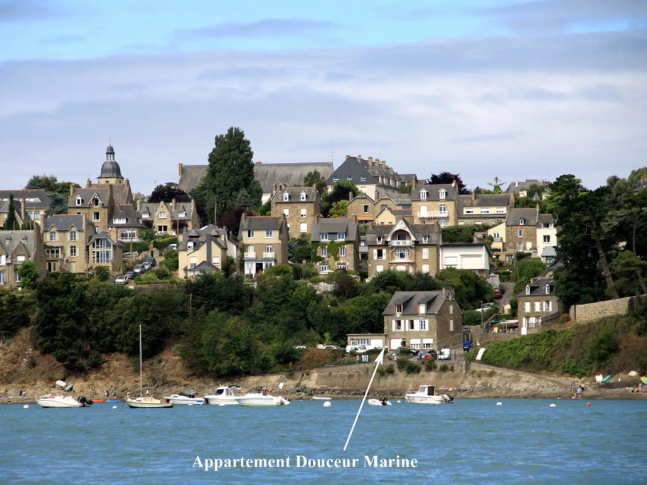 Localisation de l'appartement vue mer Douceur Marine.
Crédits photo : Rachel Loquet