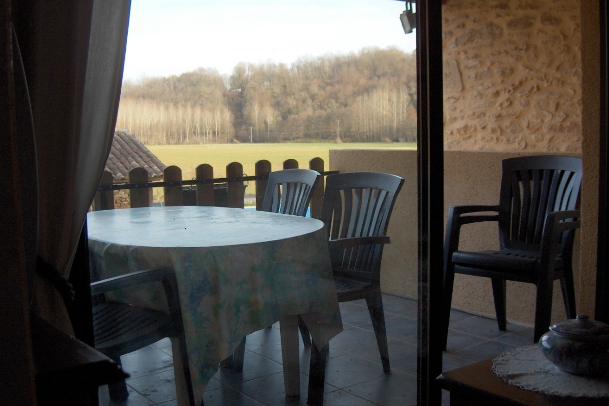Terrasse couverte