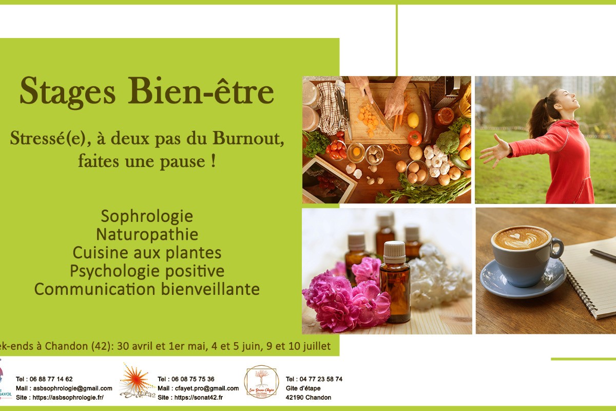 stages bien-être sur place