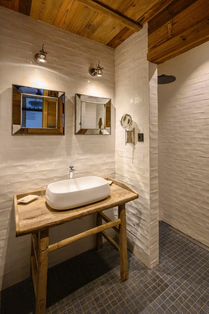 Salle d'eau d'une des chambre double