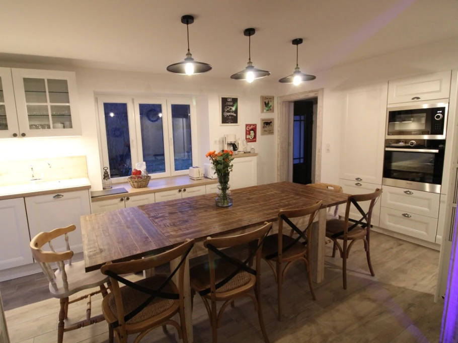 Country chic kitchen - Au Gite des Mazes