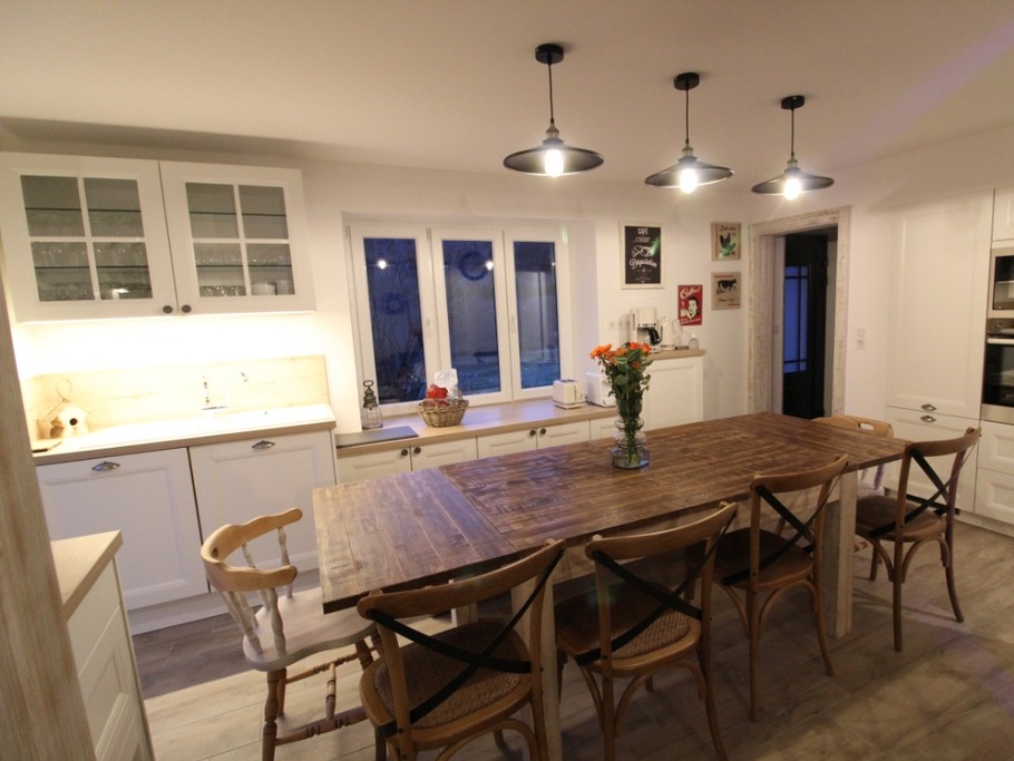 Cuisine  style campagne chic- Au Gite des Mazes