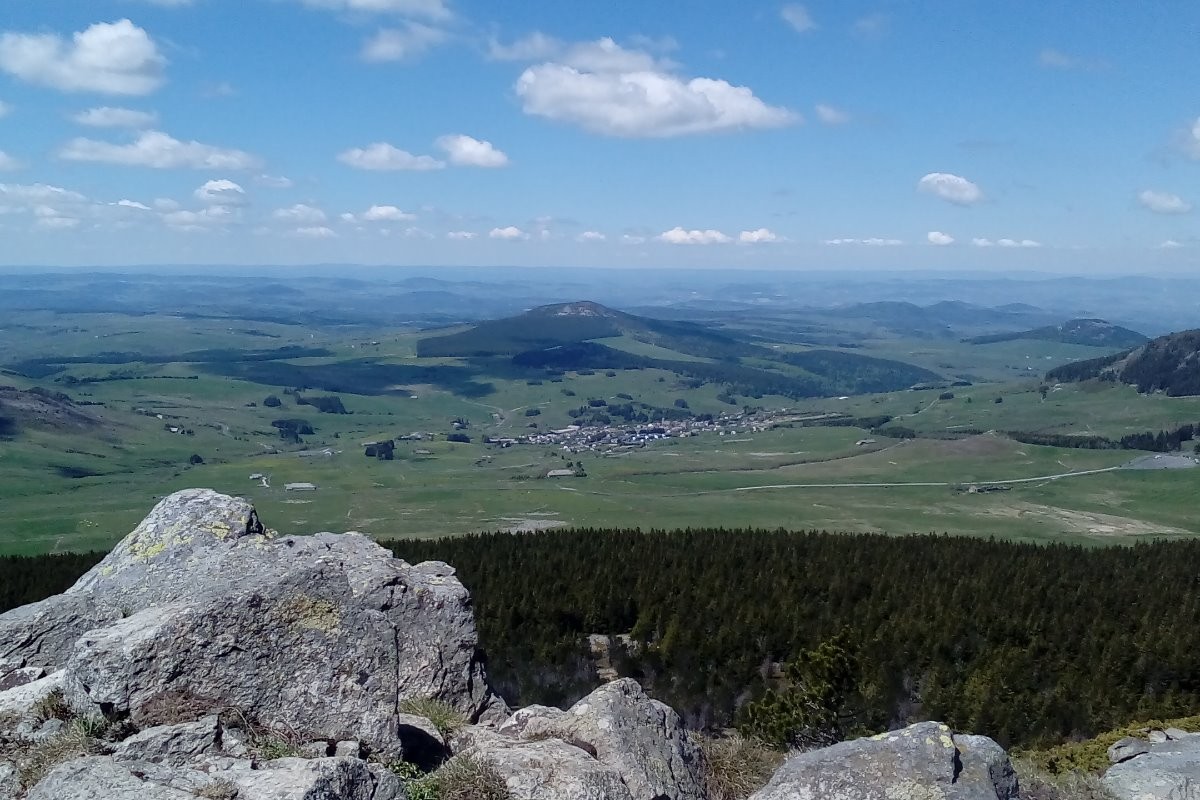 Vue du haut du Mézenc