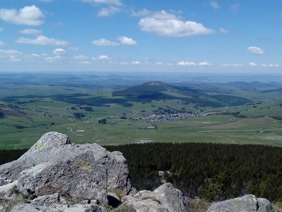 Vue du haut du Mézenc