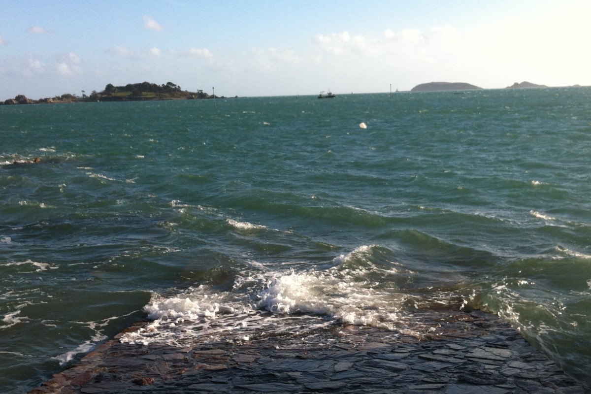 Bleu turquoise (nuages 5 mn après)