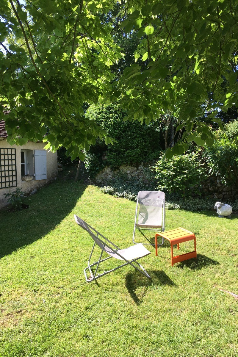 Un peu de repos dans le jardin