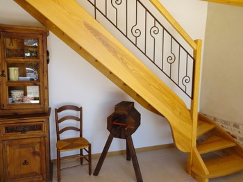 "Ferme Passion" Chambre Bugey - Accès étage