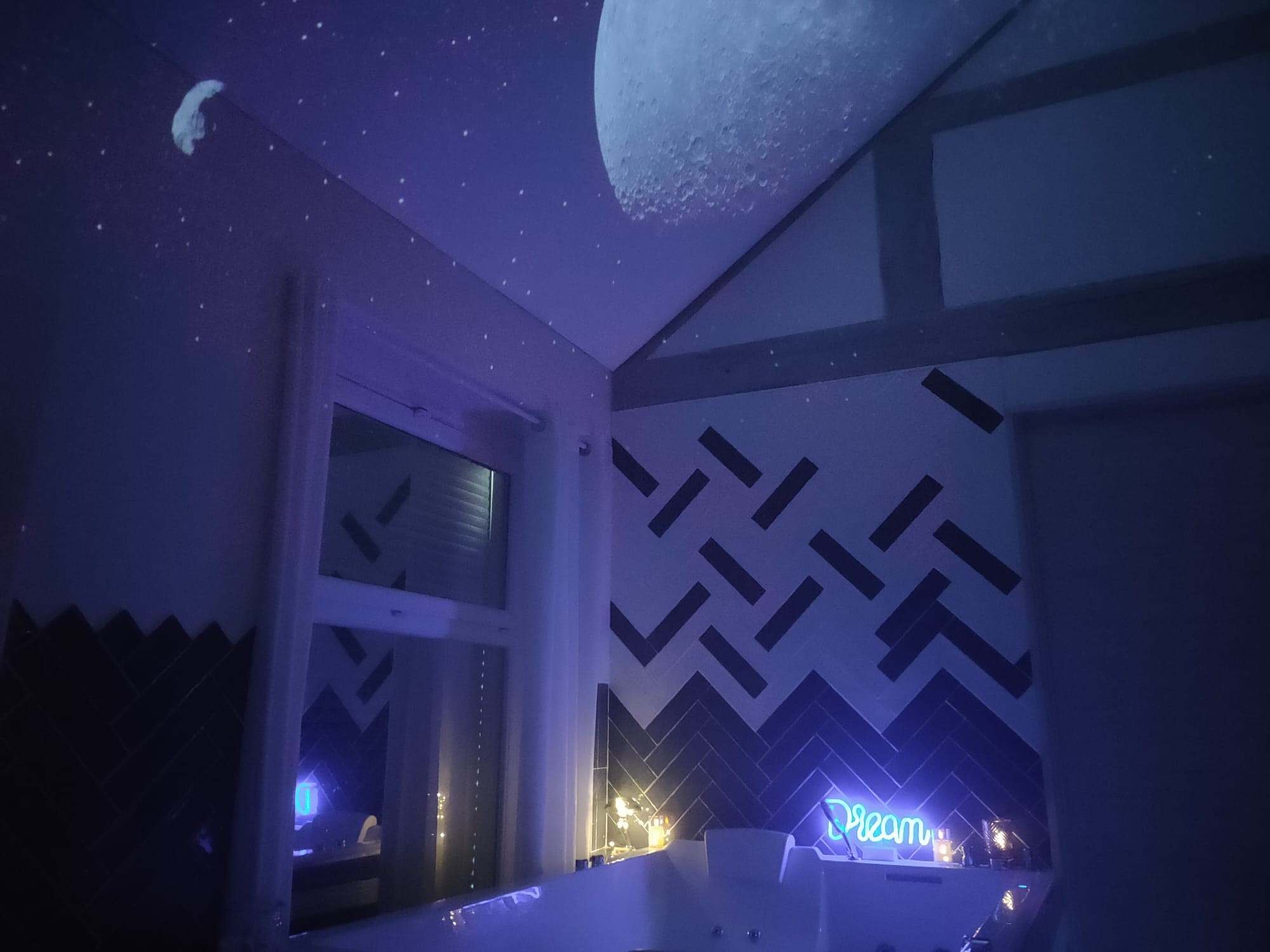 Cocon des Layes - SDB avec projections