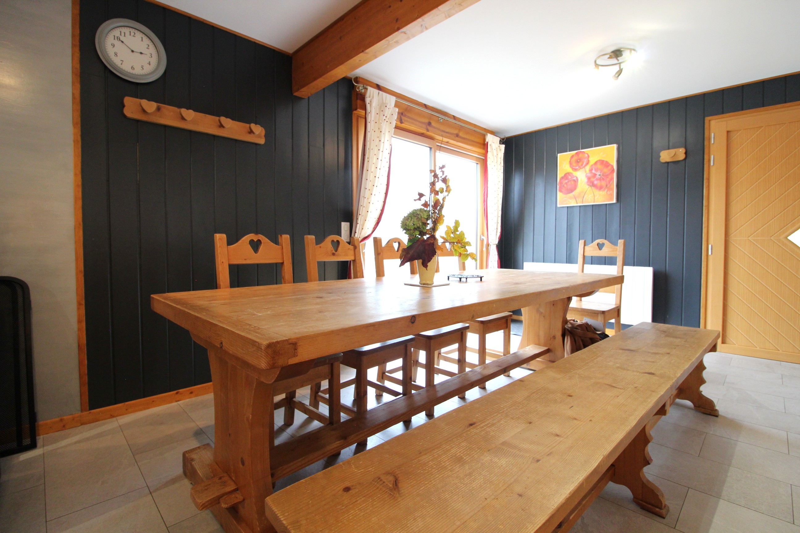 Salon/ séjour - Le Chalet Vert, 1er étage, à La Bresse
