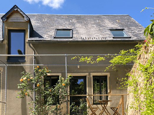 Le balcon sur le jardin