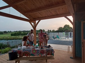 Duffort-Gers-Domaine de la Cambre-roulotte-camping à la ferme-nature-déconnexion-ambiance