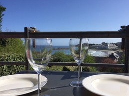 Location Trestel, vue mer depuis le balcon