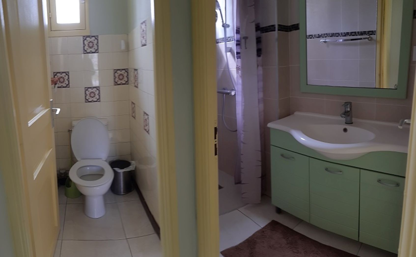 Salle de bain et wc indépendant