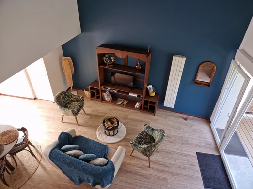 Living room - Gite les bords de l'Amezule, gite Mirabelle