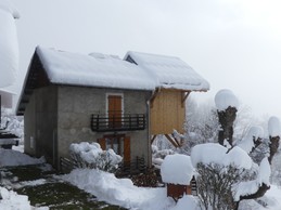 Notre chalet en hiver