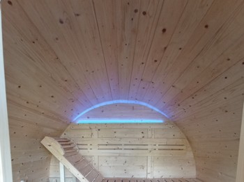 Intérieur sauna