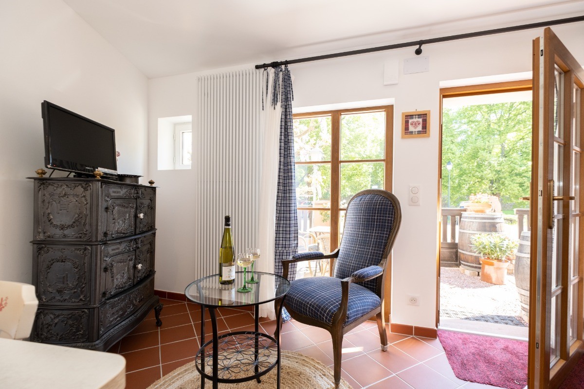 Espace séjour avec terrasse