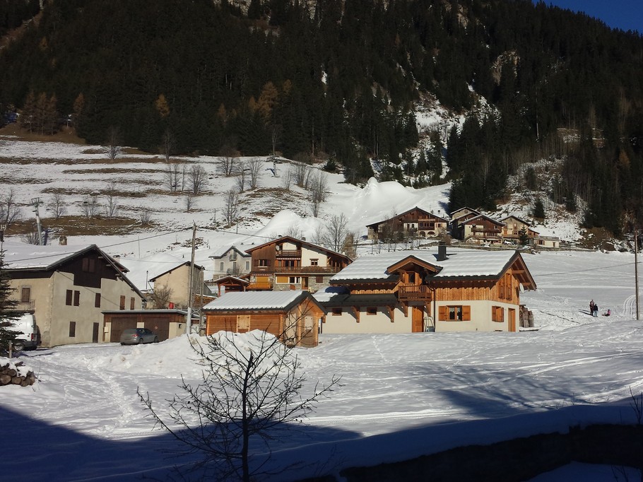Vue de l'entrée de la résidence