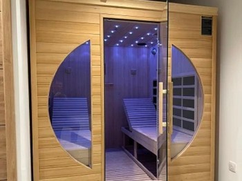 La Grange du Parador Vert, Le Verdier, Saint Victor la Rivière, Sauna