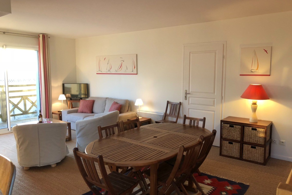 Villa Dauphine - Appartement Corail - Séjour-Salon