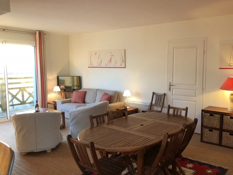 Villa Dauphine - Appartement Corail - Séjour-Salon