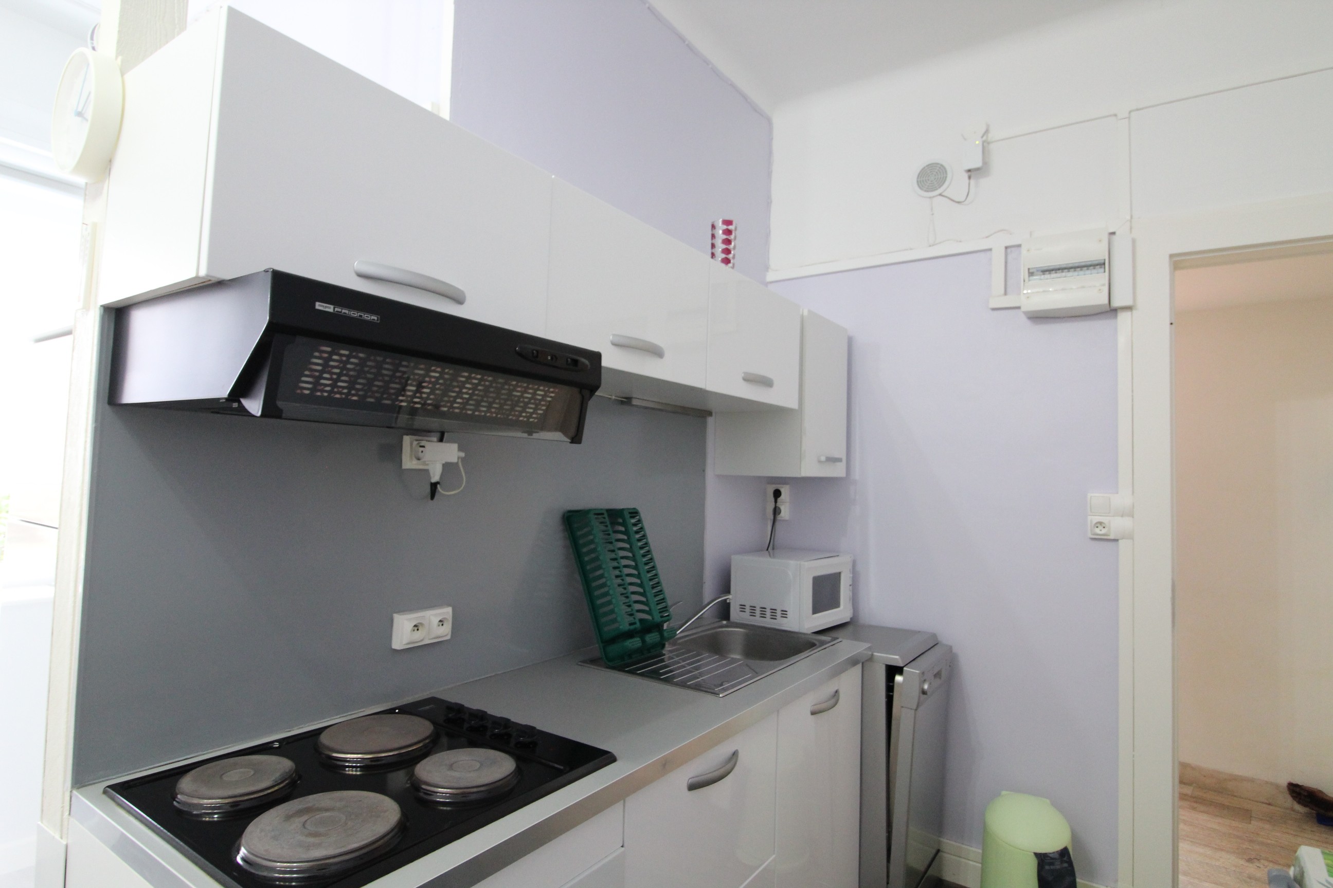Espace cuisine - Studio RDC côté jardin