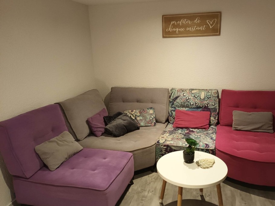 Salon modulable à souhait - Gite Saint-Sauveur 54