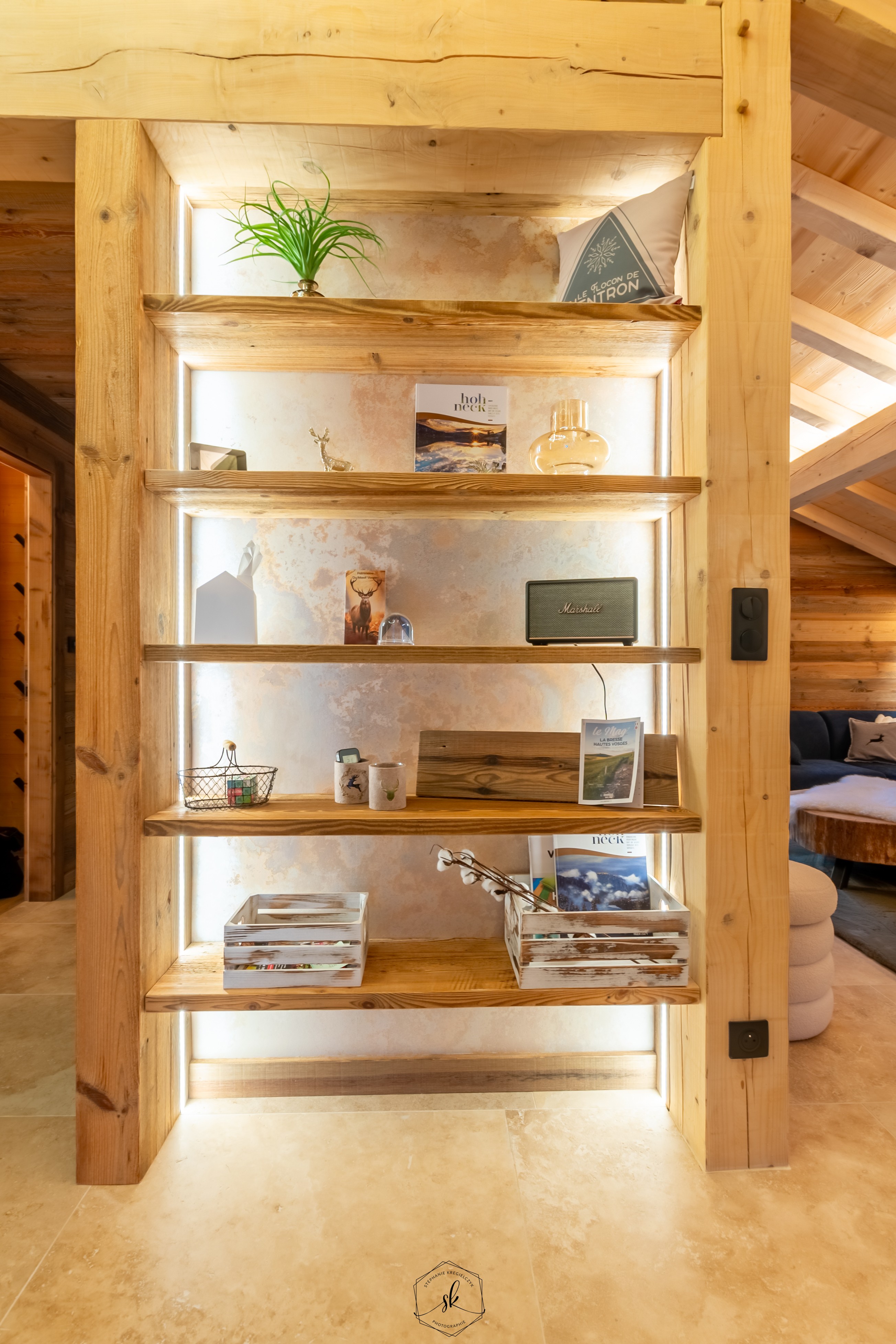 Salon/ séjour - Chalet Le Flocon de Ventron