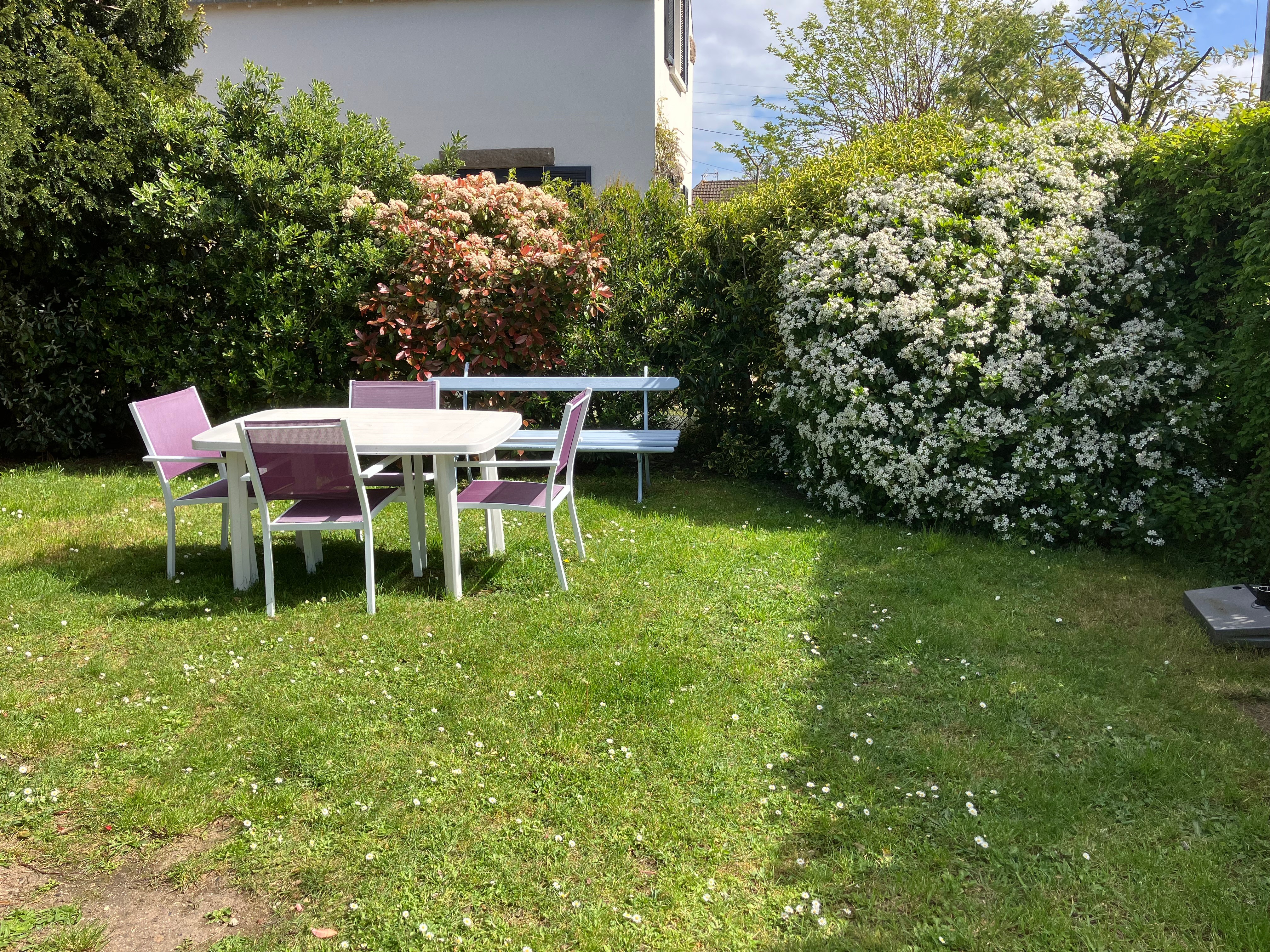 Jardin privatif , terrain clos
