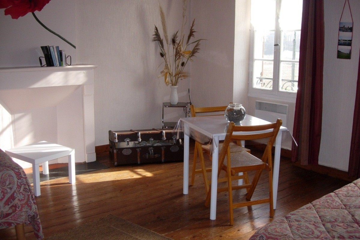 Chambre côté lit
