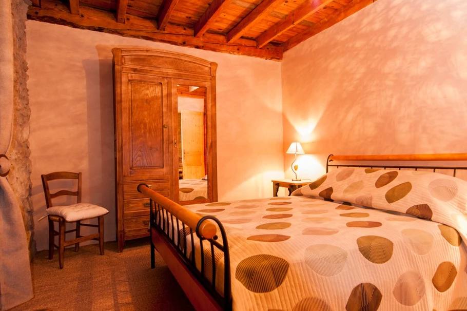 L'Hélice Ariégeoise Chambre avec lit en 160