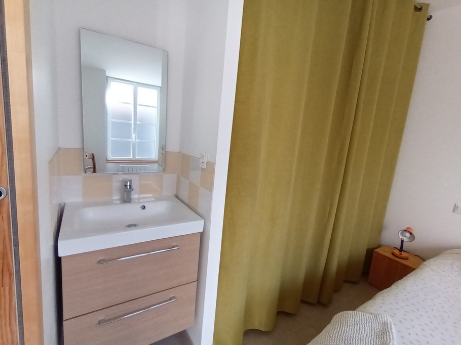 Courtyard bedroom