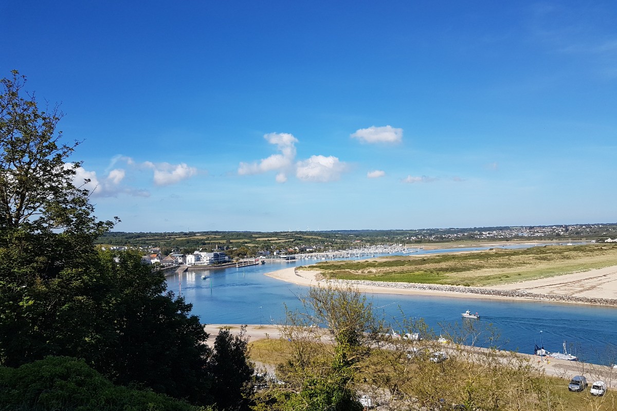 Chenal entrée Port de Barneville Carteret