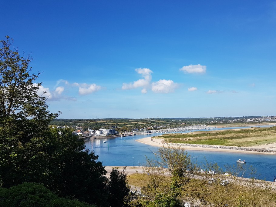 Chenal entrée Port de Barneville Carteret