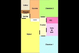 Plan de l'appartement