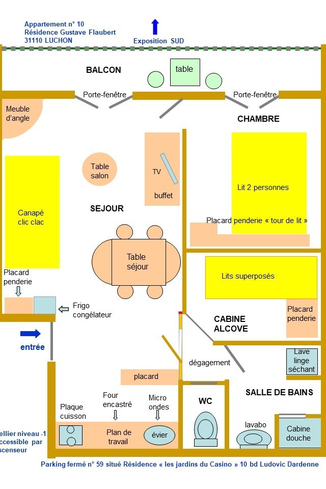 Plan appartement