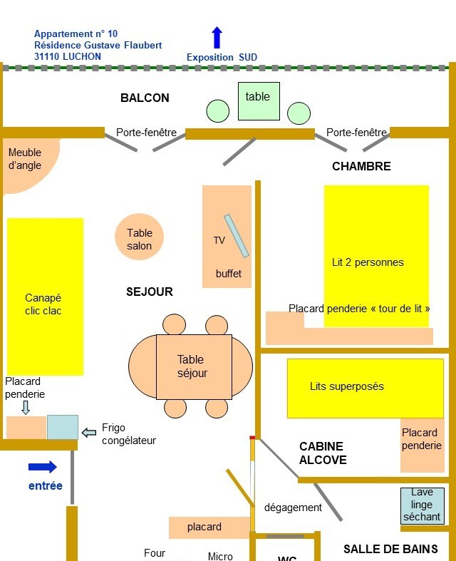 Plan appartement